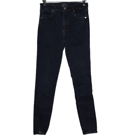Abercrombie & Fitch Simone High Rise Jean Legging Blue Denim Jeans Size 4 / 27 - Picture 1 of 5